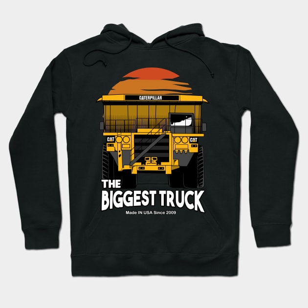 The Biggest Truck Hoodie by damnoverload